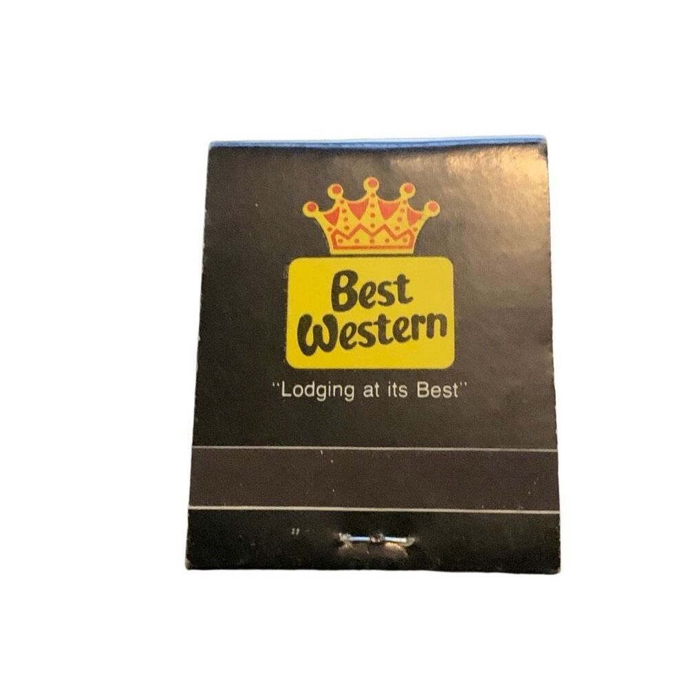 Vintage Matchbook Best Western Green Tree Inn The Perfect Promotional Matchbook